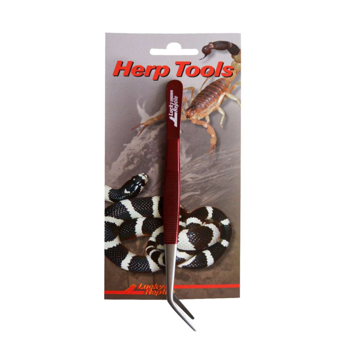 Lucky Reptile Curved Tweezers – käyrät pinsetit 20cm