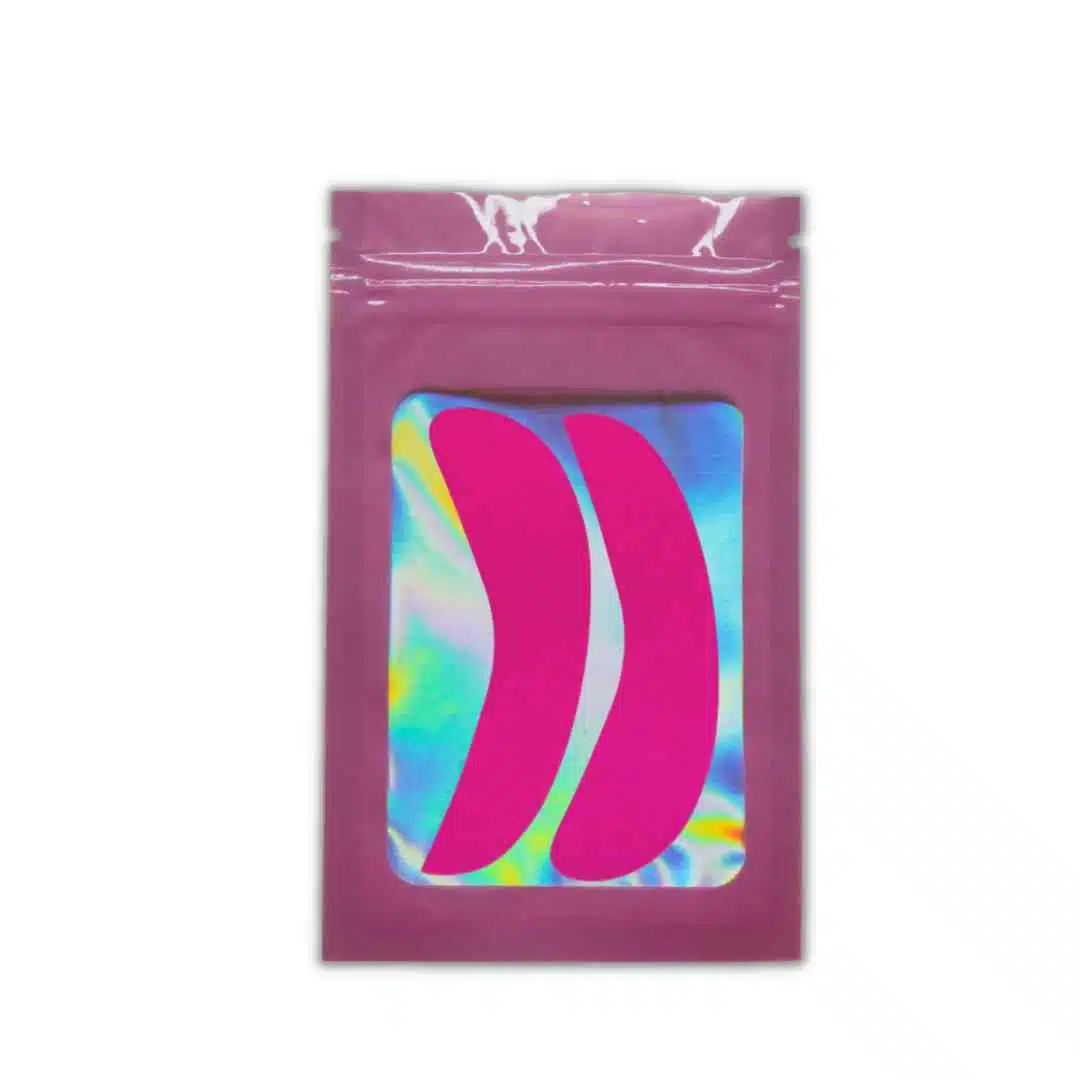 Silikoninen eye pads pari – pinkki